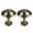 Antique Silver/Pewter, variant on Urbanest Medallion Curtain Holdback – Elegant Drapery Tieback, Farmhouse Drapery Hardware for Stylish Window Treatments, 2 Pieces, Antique Brass