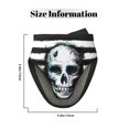 thumbnail image 3 of Rocae Watercolor Skull for Mini Oven Mitts Rubber Oven Glove, Kitchen Mittens, Cute Cooking Mitts,5.9"x5.9", 3 of 7