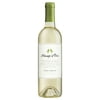 Menage a Trois Pinot Grigio California White Wine, 750 ml Glass Bottle, 13.5% ABV