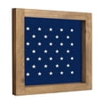 thumbnail image 2 of 250 Anniversary USA Decorations Wooden Patriotic Star Frame 6x6in Desktop Decor, America 250 Merchandise Independence Day Tabletop Display, 2 of 5