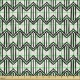 thumbnail image 2 of Abstract Sofa Upholstery Fabric by the Yard, Monochromatic Grunge Simplistic Pattern with Zigzag Motif with Lines, Decorative Fabric for DIY and Home Accents, Ivory and Charcoal Grey by Ambesonne, 2 of 5