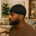 thumbnail image 3 of 2PCS Wave Caps for Men, Compression Cap over Durags, 3 of 8