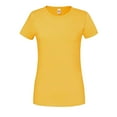 thumbnail image 1 of Fruit Of The Loom T-Shirt Iconique en Coton Filé à l'Anneau pour Femmes, 1 of 2