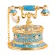 thumbnail image 4 of Caja de baratija para joyería, organizador de joyas, figura de teléfono, caja de coleccionista para decoración del hogar con anillos con bisagras, pen azul, 4 of 8