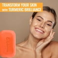 thumbnail image 2 of Gutaderme Turmeric Soap Bar (100g bar) For Face & Body - Natural Soap Bar with Honey, Ginger for Smooth Skin, Deep Cleansing & Moisturizing Face Soap, 2 of 11
