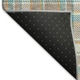 thumbnail image 5 of Addison Rugs Mayfield Premium Machine Washable Transitional Plaid Taupe Rectangle Rug, 5' x 7'6", 5 of 6