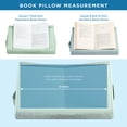 thumbnail image 3 of LapGear Book Pillow Sage Green, 3 of 4