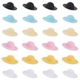 thumbnail image 2 of Mini Simulation Straw Hats 24Set Assorted Color Diy Accessory For Dolls And Succulent Plants, 2 of 8