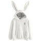 thumbnail image 2 of BlueMCute Bunny Hoodie Mujeres Hoody Rabbit Ear Girl Sudadera con capucha de manga larga Sudadera con capucha, 2 of 5