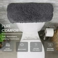 thumbnail image 3 of HOME WEAVERS Waterford Collection Cotton Toilet Tank Cover, 10" x 22", Gray, 3 of 9