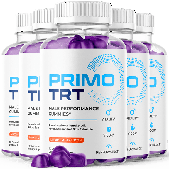 Primo TRT Gummies Advanced Formula Fitness Support Supplement 300 Gummies