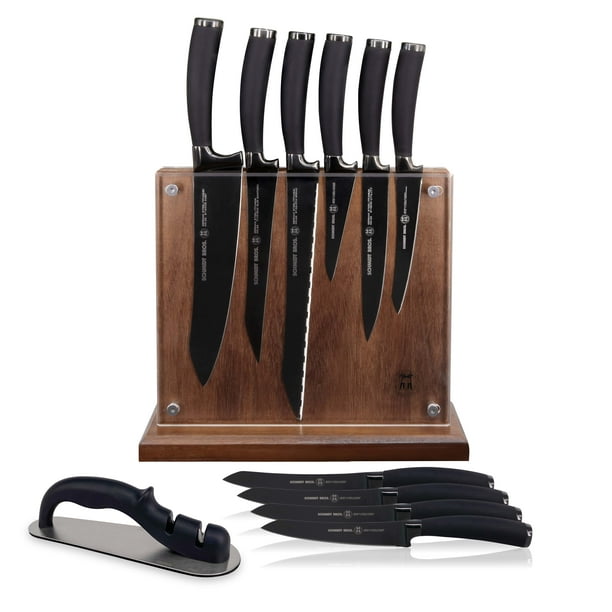 Schmidt Brothers Cutlery 22 Series 12 Pc Knife Block Set Walmart Com Walmart Com