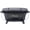 Black 04, variant on Portable Oval Cast Iron Grill Outdoor, Small Charcoal Grill for Camping, Tabletop Cast Iron Skillet - 16x10.2x7.5 inches, Black