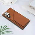 thumbnail image 3 of Dteck for Samsung Galaxy S22 Wallet Magnetic Back Flip Case for Women Girls with Card Holder Protective Case Phone Case, Brown, 3 of 7