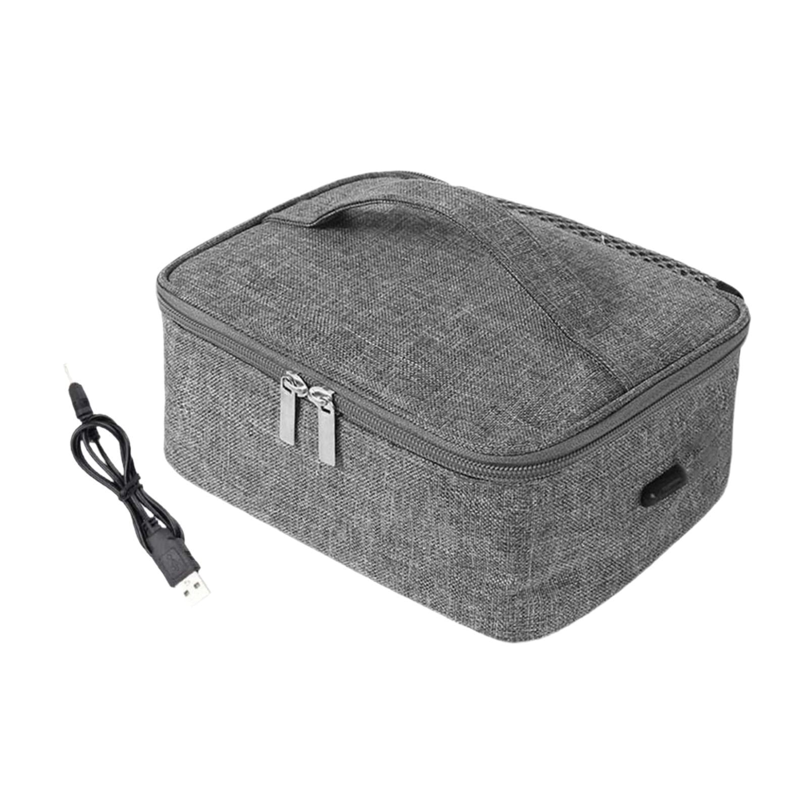 Baoblaze Food Warmer USB Food Lunch Heating Bag Portable Oven for Picnic Home Camping classic