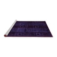 thumbnail image 2 of Ahgly Company Machine Washable Indoor Rectangle Abstract Pink Modern Area Rugs, 4' x 6', 2 of 4