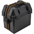 thumbnail image 2 of Attwood 9082-1 U1 Small Series 16 Vented Marine Boat Battery Box with Mounting Kit and Strap, Black, 2 of 4