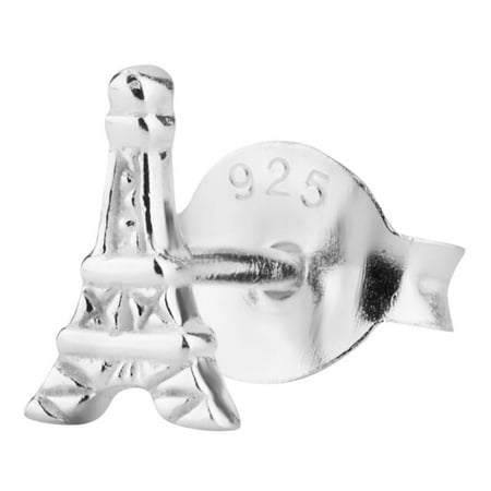 Star Cartilage Earring Stud - .925 Sterling Silver Paris Eiffel Tower Cartilage Stud Earring (Sold Individually)