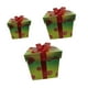 thumbnail image 5 of 3 cajas de regalo navideñas iluminadas con LED y lazos rojos, decoraciones navideñas decorativas, cajas de regalo para decoración del hogar en, 5 of 8