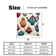 thumbnail image 5 of Arabic teapot Elegant Velvet Throw Pillow Covers Set with Unique Patterns - 16x16", 18x18", 20x20" - Pack of 2 for Chair Pillow Covers and Various Occasions, 5 of 6