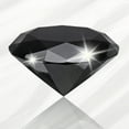 thumbnail image 4 of Papel de peso de diamante de cristal claro, 80 mm (3.1") Diamante artificial para fiestas de cumpleaños, bodas (Amarillo claro), 4 of 7