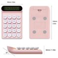thumbnail image 2 of Desktop Calculator Mechanical Switch Office - Audible Clicks Professional Calculator for Work School Home Handheld Portable Standard Function 10 Key Large Tilted LCD Display, 2 of 6