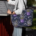 thumbnail image 7 of Pofeuu Lavender Flowers Print Beach Bag,Waterproof Sandproof Beach Tote Bag, Large Capacity Foldable Beach Bags for Women, 7 of 7