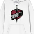 thumbnail image 2 of Buffy The Vampire Slayer Slayerettes Long Sleeve White Adult Hooded Sweatshirt-3XL, 2 of 7