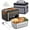Orange, variant on Cordless Electric Lunch Box 1.2L with 24000mAh Battery, 5 Heating Modes, Portable Food Warmer for Truck Office Outdoor