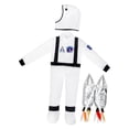 thumbnail image 3 of Disfraz de astronauta para niños, regalo unisex, disfraz elegante, mono espacial portátil. M, 3 of 8