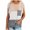 Khaki, variant on Women Blouses Seamless Turtleneck Women Long Sleeve Shirt Stylish Short Sleeve Shirts Turtle Neck Large Womens Long plus Size Camisole Pack Blank Shirts Bulk Tee plus Summer Brown L