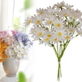 thumbnail image 2 of 1Bundle Artificial Flower Household Items Home Decor Items For Tabletop Display White, 2 of 9