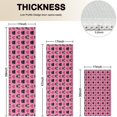 thumbnail image 4 of Pink Pug Puppies Kitchen Rugs Sets Of 3,Kitchen Runner Rugs Non Skid Washable,Decorative Kitchen Floor Mats for Kitchen,Sink,Laundry,17"x30"+ 17"x47" + 17"x59", 4 of 6