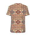 thumbnail image 3 of Balery Traditional Tribal Aztec Baseball Jersey for Men Casual Button Down Shirts Short Sleeve Active Team Sports Uniform-Medium, 3 of 9