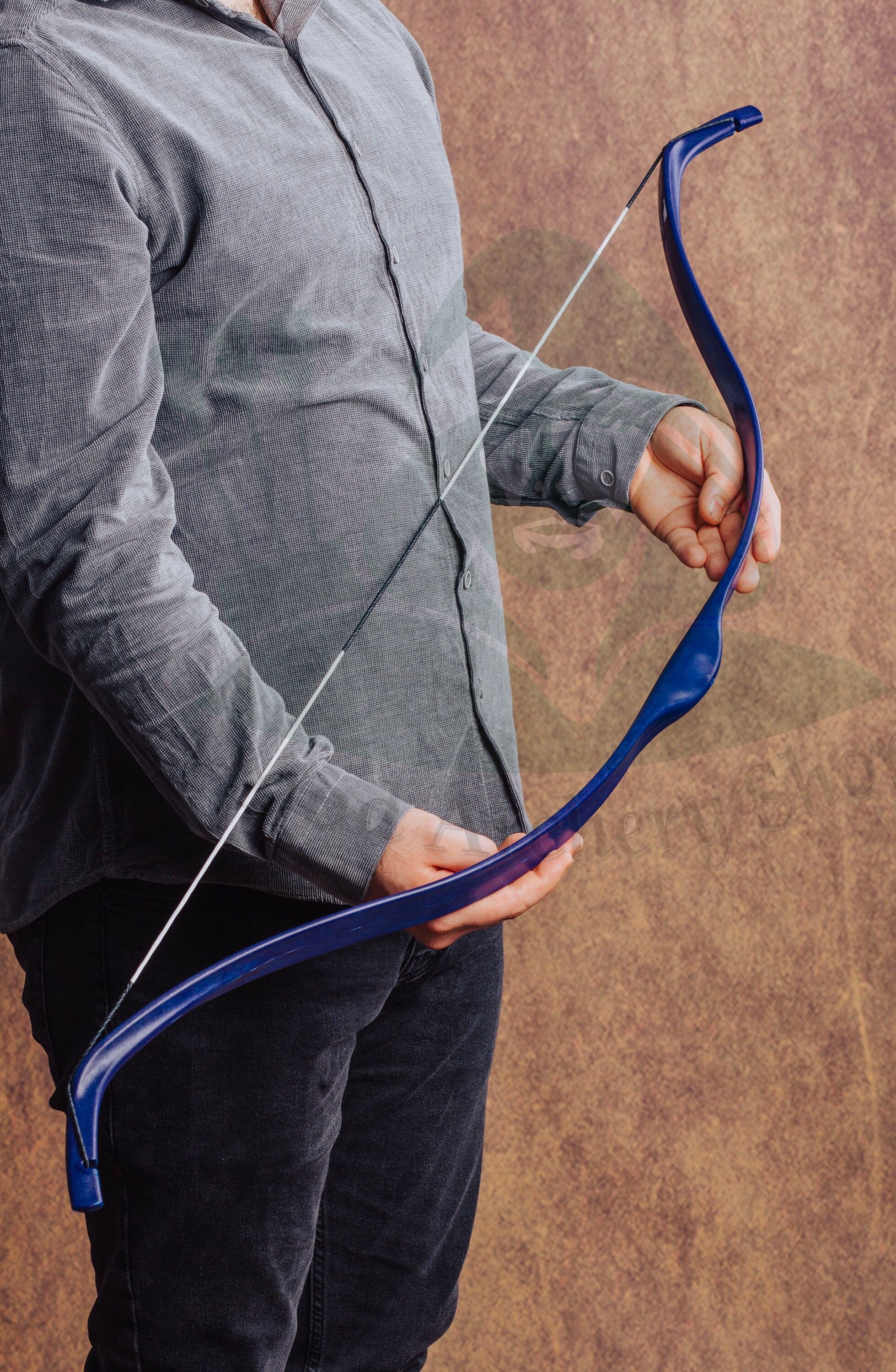 Recurve Bow Polymer Elven Starter Bow Medieval Traditional Archery Horse Bow Target Archery Hunting Mounted Horseback Archery Hunting