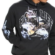 Flying Through Fire Men's Black Hoodie (3XL)