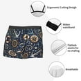 thumbnail image 6 of Balery Nautical Men's Boxer Briefs, Soft and Breathable Cotton Underwear with nylon Waistband-Medium, 6 of 9
