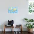 thumbnail image 3 of Art.com Highly Detailed Political World Map with Labeling.Vector Illustration. Stretched Canvas Print Wall Art by Bardocz Peter, 24" x 16", 3 of 4