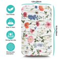 thumbnail image 5 of 19.5x12 inch Beautiful Flower Patterned Coffee Drying Mat Heat Resistant, Absorbent Diatom Mud Mat Reversible and Perfect for Dish Drying and Draining, 5 of 7