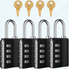 2 Pack 4-Digit Combination Lock Heavy Duty, Outdoor Barbados | Ubuy