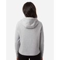 thumbnail image 3 of North End NE729W Women's Spirit Textured Hooded Pullover-PLATINUM HEATHER-XL, 3 of 6