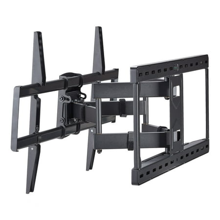 onn. Full Motion TV Wall Mount for 50 to 86 TVs, up to 15° Tilting