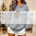 thumbnail image 4 of Asgosdo Women Christmas Sweatshirts Long Sleeve Graphic Print Tops Casual Warm Xmas Holiday Winter Shirts, 4 of 6