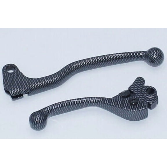 2001-2008 Yamaha YZ80 YZ85 YZ 80 85 CARBON FRONT BRAKE & CLUTCH LEVERS