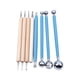 thumbnail image 1 of 8 Piece Ball Stylus Herramientas de Puntos Para Arcilla Cerámica Muñeca Modelado Papel Flores, 1 of 8