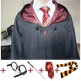 thumbnail image 2 of Disfraz de Cosplay para niños y adultos, bata mágica, capa con corbata, bufanda, regalo, 2 of 4