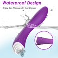 thumbnail image 5 of Rollback 2 in 1 C-Spot Tongue Licking & G-Spot Vibrator, Vaginal Nipple Stimulator,Adult Sex Toy for Couples or Women Masturbator (Rose Purple), 5 of 10