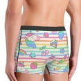 thumbnail image 5 of Haiem Cute Unicorn Men's Boxer Briefs, Every Day Comfort Stretch Cotton Moisture-Wicking Underwear-Medium, 5 of 9
