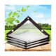 thumbnail image 5 of Lona impermeable transparente con ojales - para muebles de jardín - apta para exteriores - resistente a la lluvia - aislamiento vegetal - resistente al polvo - con cordón 2 x 3 m, 5 of 5