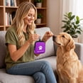 thumbnail image 4 of Portable Dog Treat Pouch, Mini Dog Training Treat Bag with Carabiner Clip, Waterproof Small Puppy Snack Storage Pouch for Walking Hiking Outdoor Training, 4 of 5